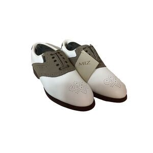 NWT Mizuno Miz Collection Waterproof Women’s Golf Shoes Style 5132 Size 7 NAR‎